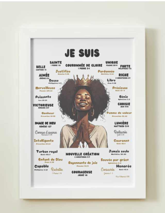 Tableau Femme Chrétienne