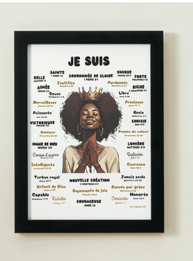 Tableau Femme Chrétienne